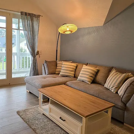 Duenenpark - Komfortplus Mit 1 Schlafzimmer Und Balkon Im Dachgeschoss 184 * Binz